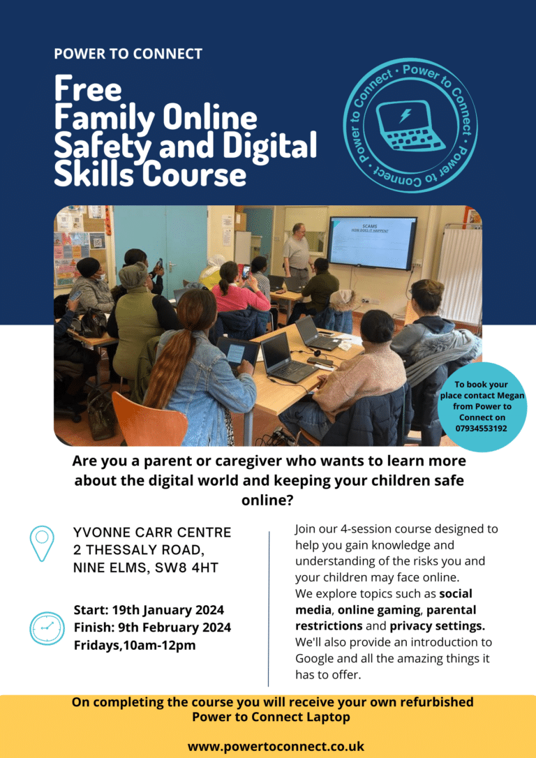 Power to Connect Family Online Safety Course